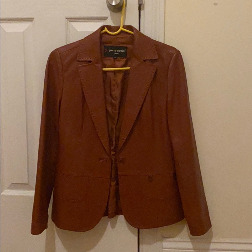 Leather jacket size 2